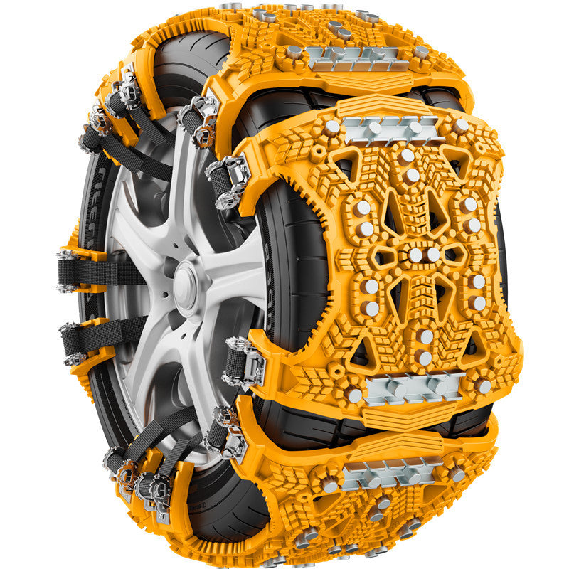 Universal Nonskid Chain Steel Plate Gear Tire Chain Nonskid Chain New Car SUV SUV Universal Pi-Mart