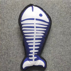 New Halloween Pet Cat Sound Toy Dinosaur Fishbone Relieving Boredom Molar Long Lasting Pi-Mart