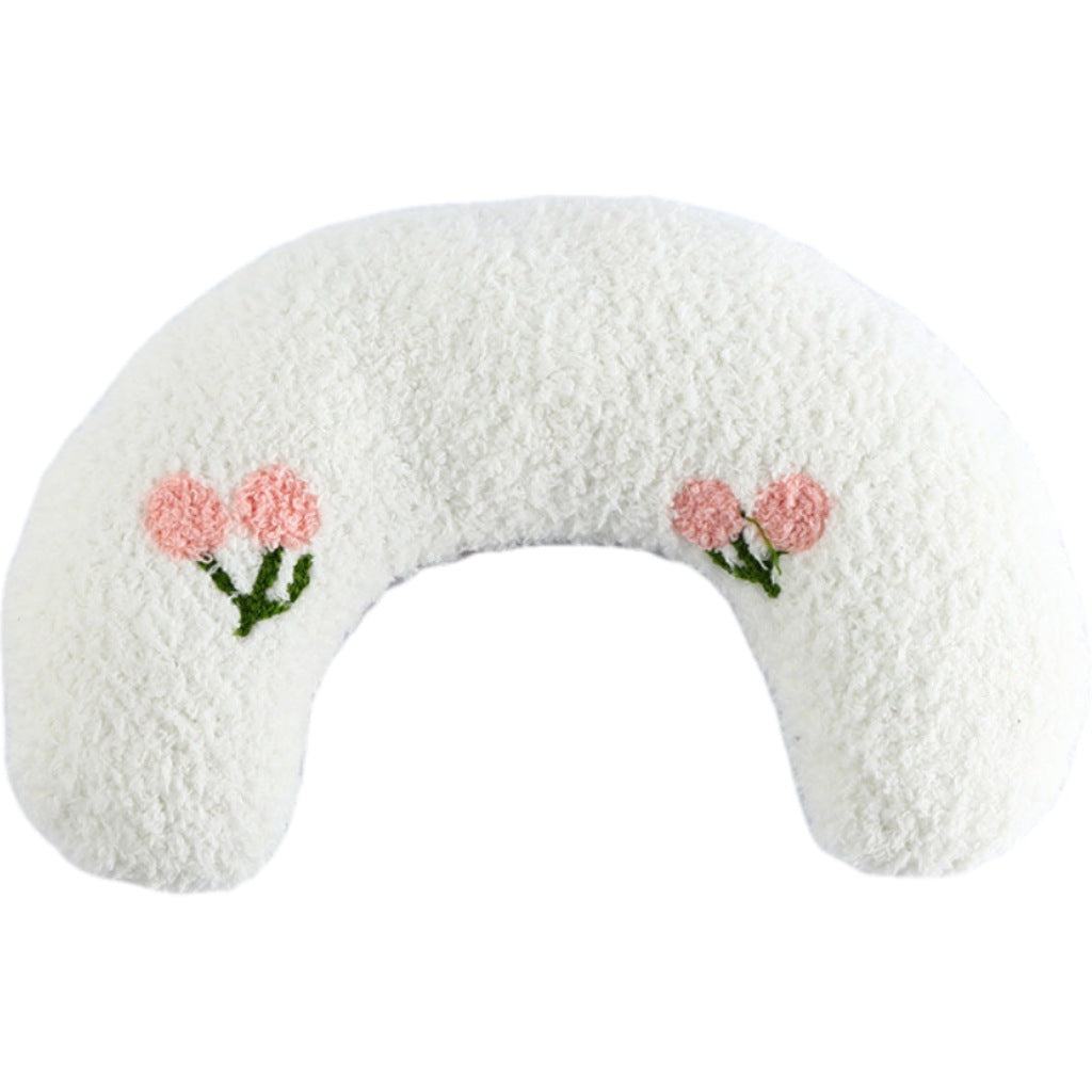 Little Pillow For Cats Fashion Neck Protector Deep Sleep Puppy U-Shaped Pillow Pets Pillow Kitten Headrest Dog Sleeping Pillow Pet Products Pi-Mart