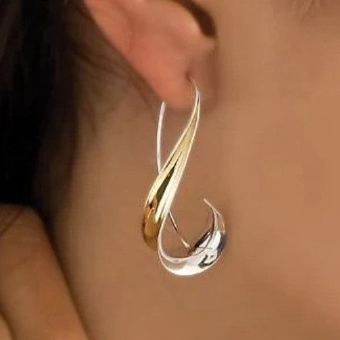 Alloy Women's Retro Simple Geometric Earrings Earrings Pi-Mart