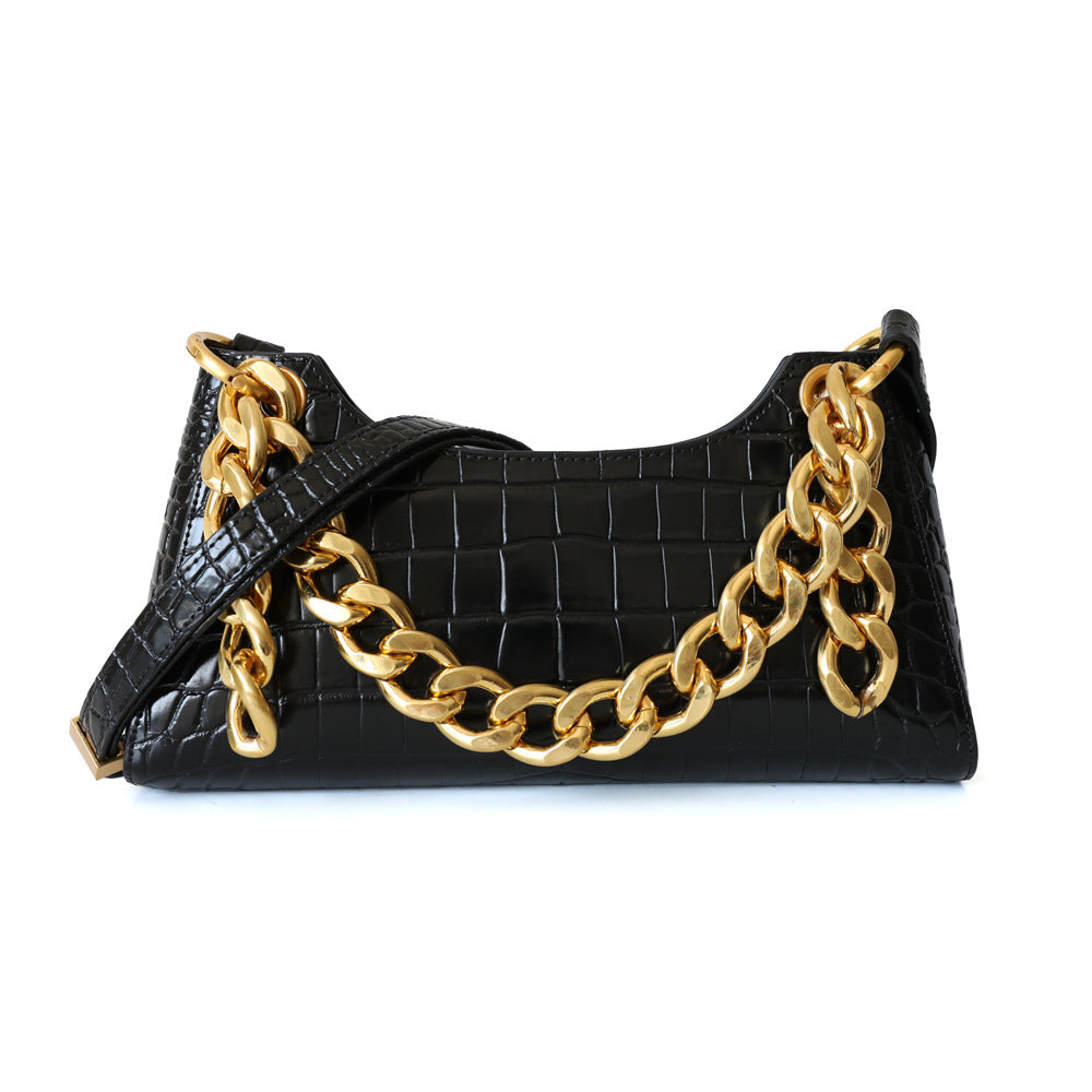 Ladies One-shoulder Messenger Handbag Cowhide Handbag Pi-Mart