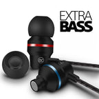 STEVVEX In-Ear Headphones Earphone For Phone Stereo Bass Headset Metal Wired Earphone HiFi Headphones Mic For Cell Phones - SJB-DIAMOND ELITES