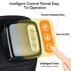 Electric Infrared Heating Knee Massager Wrap Elbow Joint Support Vibration Therapy Physiotherapy Machine Pain Relief Massageador Pi-Mart