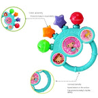 Baby Toys 3-6-12 Months Newborn Rattle 0-1 Year Old Baby Early Childhood Education Toddler Rattle Teether Pi-Mart
