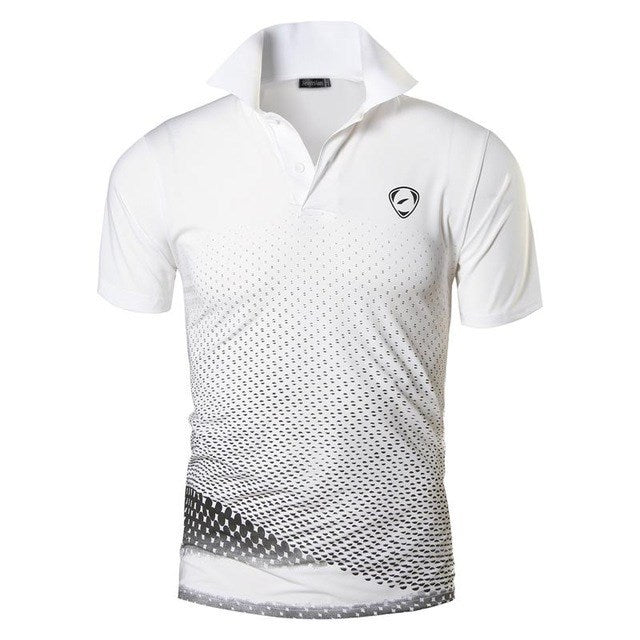 Men's Sports T-shirt Polo Shirt Short Sleeve Red Shirt Golf Tennis Pi-Mart