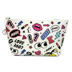 Makeup Bag Rocking In White - SJB-DIAMOND ELITES