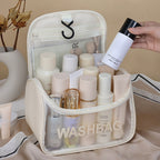 Travel Portable Cosmetic Bag – Large Capacity Unisex Hook Toilet Bag for Cosmetics Storage | Durable & Organized | Perfect for Travel and Daily Use - SJB-DIAMOND ELITES