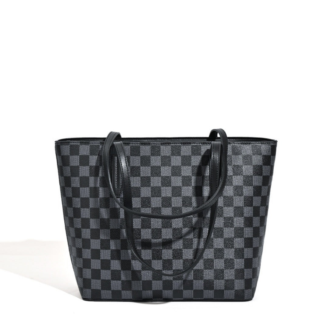 Light luxury oversized shopping bag, women's versatile portable tote bag, shoulder bag - SJB-DIAMOND ELITES
