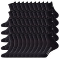 50 Pairs Of Men's Mid Crew Sport Socks, Sweat-absorbing Comfy Breathable Socks For Men's Basketball Training, Running Outdoor Activities Lootquake LLC