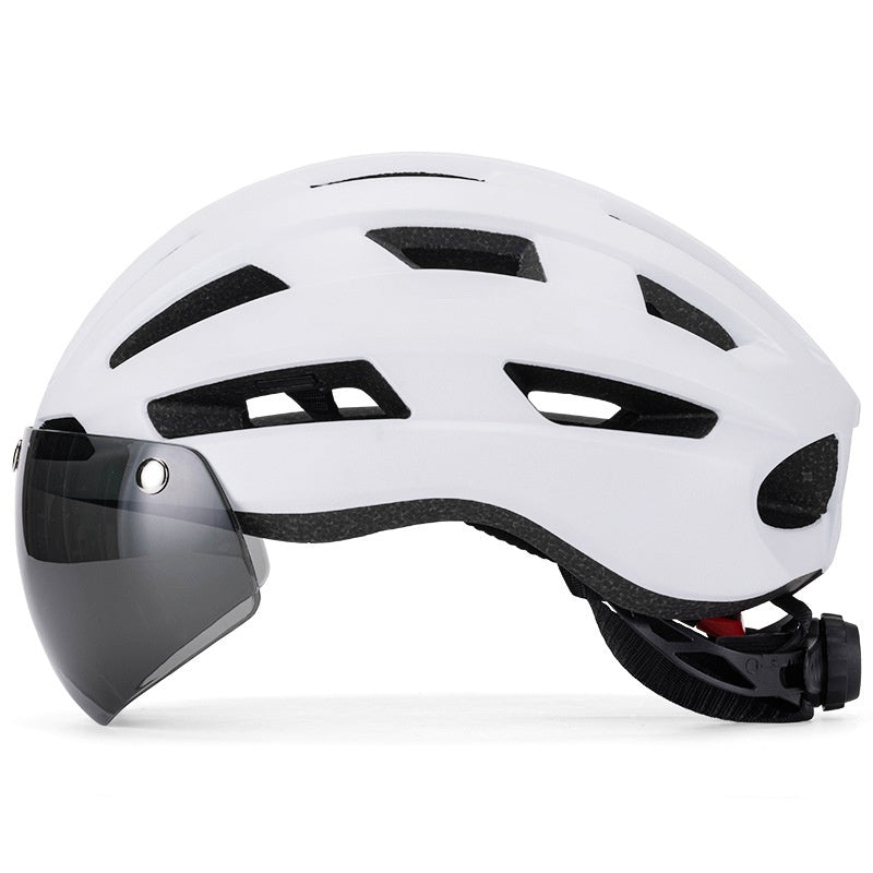 Magnetic Suction Goggles Unisex Mountain Highway Color Changing Cycling Bicycle Helmet Lootquake LLC