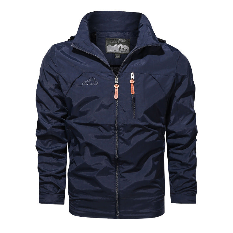 New Style Plus Size Jacket Men's Outdoor Hooded Jackets Men's Jackets Pi-Mart