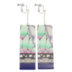 Acrylic Tanjiro Earrings Pi-Mart