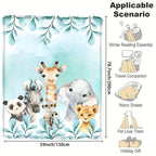 1pc Custom Flannel Blanket, Personalized Cartoon Animal Print Custom Your Name Flannel Blanket, Soft And Warm Memorable Moments Commemorative Blanket, Great Holiday Gift For Classmates, Friends, Family And Lovers, Used For Na