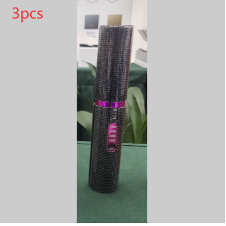 2-In-1 Electric USB Hair Straightening Brush Straightener Brush Multifunctional Comb Straightening Styler Hair Curler Pi-Mart