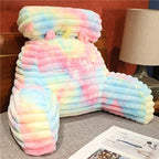 Colorful Tie-dyed Cartoon Lumbar Support Pillow Office Lumbar Support Pillow Neck