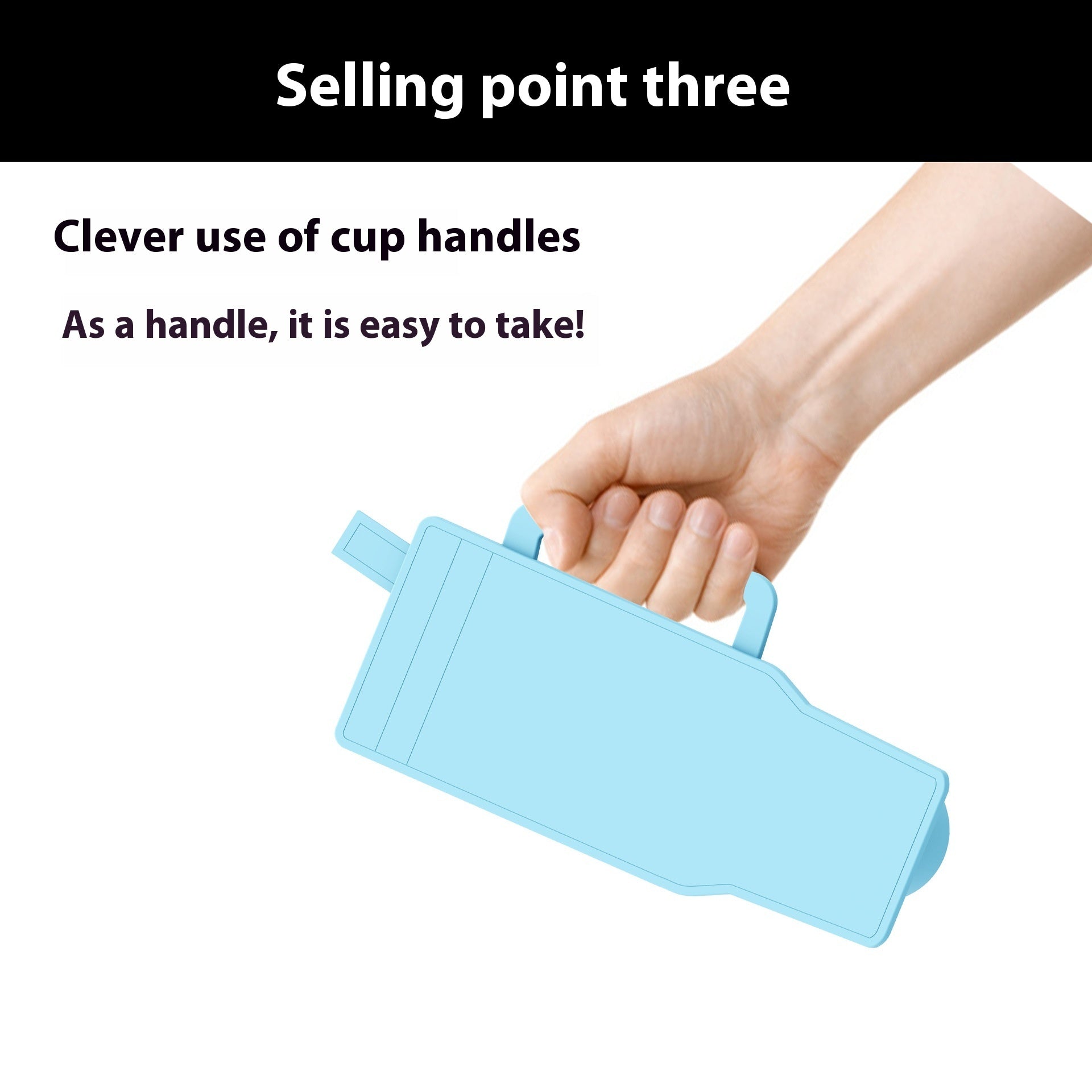 Silicone Ice Tray Ice Cube Mold Large Capacity Easily Removable Mold Kitchen Gadget Pi-Mart