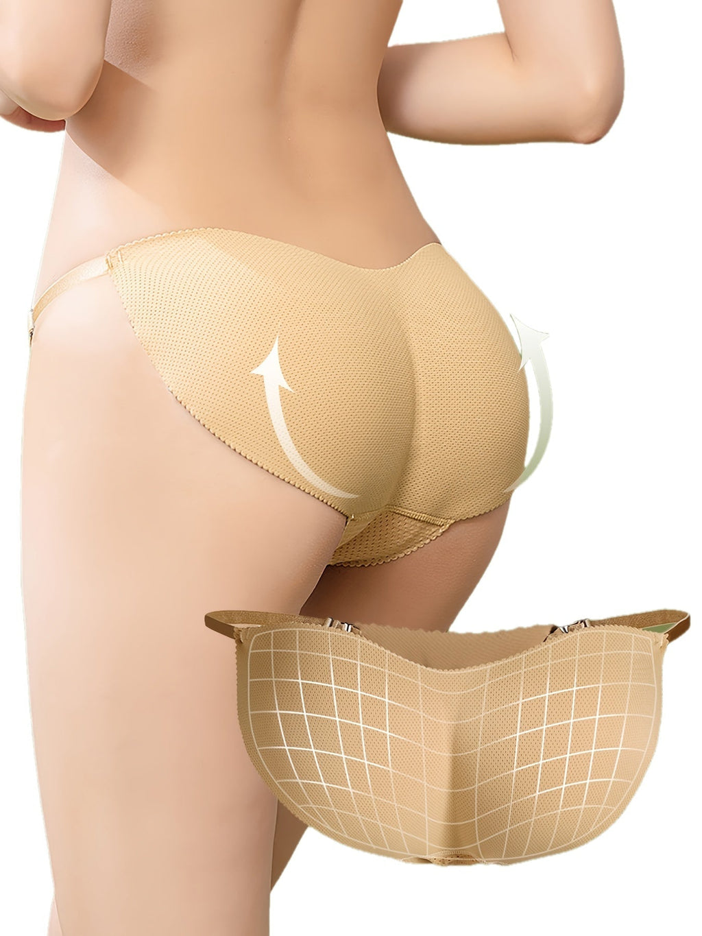Invisible Boost Fake Butt Lifting Bikini Panties for Women – Ultra-Thin Breathable and Seamless Women's Lingerie for Natural Enhancement and All-Day Comfort Stevvex