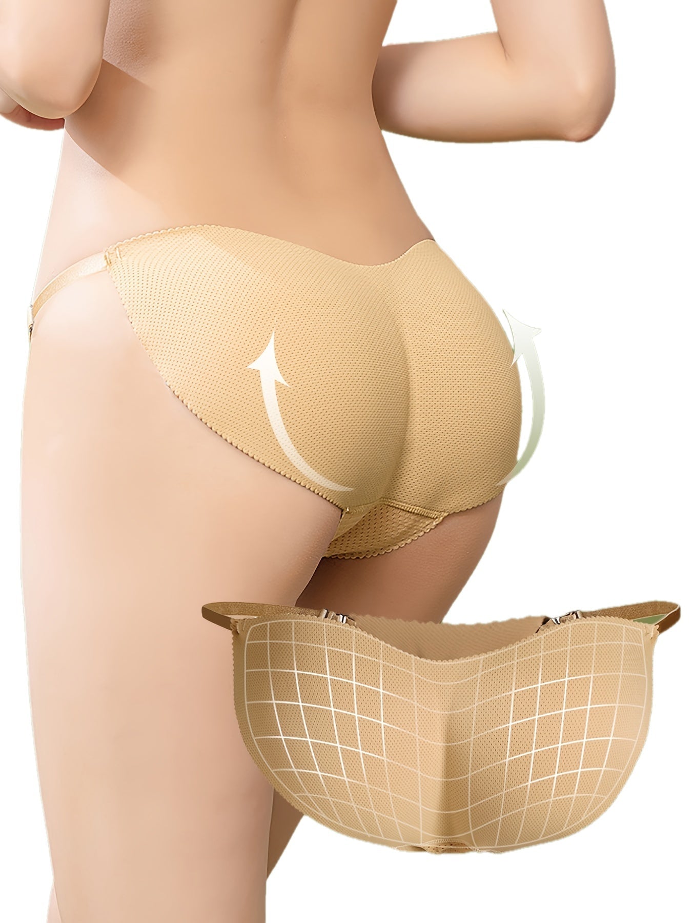 Invisible Boost Fake Butt Lifting Bikini Panties for Women – Ultra-Thin Breathable and Seamless Women's Lingerie for Natural Enhancement and All-Day Comfort Stevvex