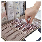 Travel makeup bag,Makeup bag organizers,Makeup bags, largeWash Bag Travel Hand Cosmetic Bag, Wash Bag, Storage Bag, Wash Kit makeup bag for women - SJB-DIAMOND ELITES