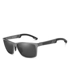 High Quality Luxury Aluminium Men Polarized Sunglasses Retro Modern Style For Sport Golf and Driving - SJB-DIAMOND ELITES