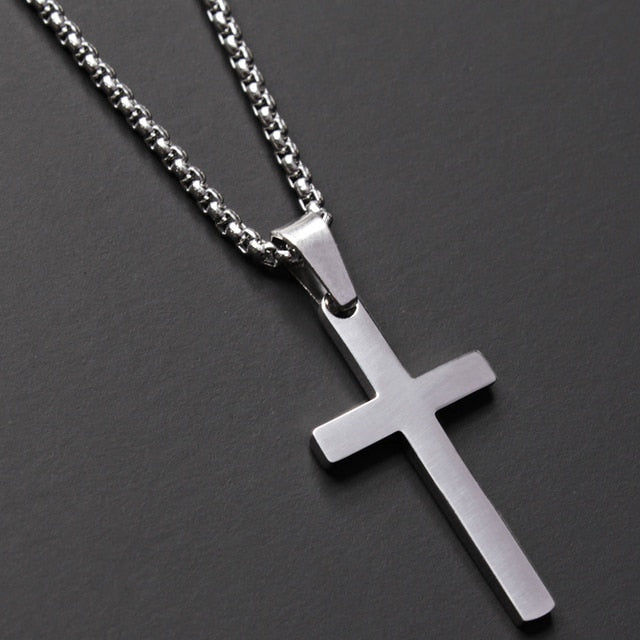 Classic Cross Men Necklace Pi-Mart