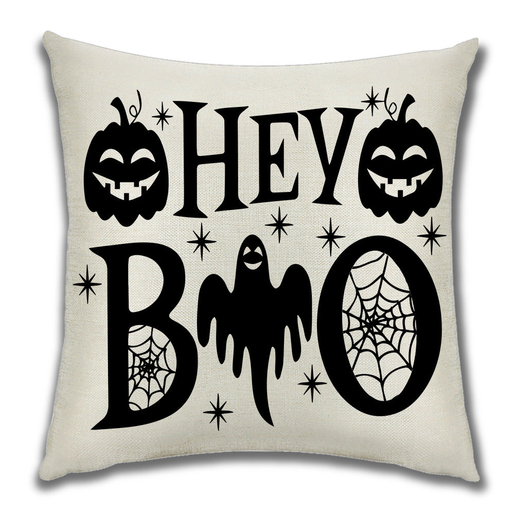 Cartoon Pumpkin Castle Sofa Cushion Cushion Pillowcase Pi-Mart