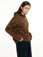 2023 Letters Print Casual Loose Long -sleeved Hooded Sweater - SJB-DIAMOND ELITES
