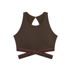 Loki & Ivy Women’s Criss-Cross Band Sports Bra
