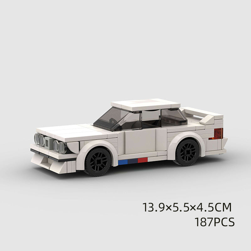 Children's Toys Car Model Sports Car And Small Particle Building Blocks MOC Educational Toys Pi-Mart