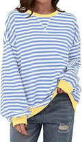 Striped Sweatshirt In Contrasting Colors - SJB-DIAMOND ELITES