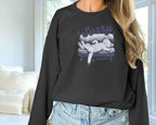 Women's Fashionable Solid Color Printed Long Sleeved Sweatshirt - SJB-DIAMOND ELITES