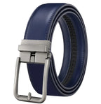 Men's Automatic Hollow Buckle Leather Belt