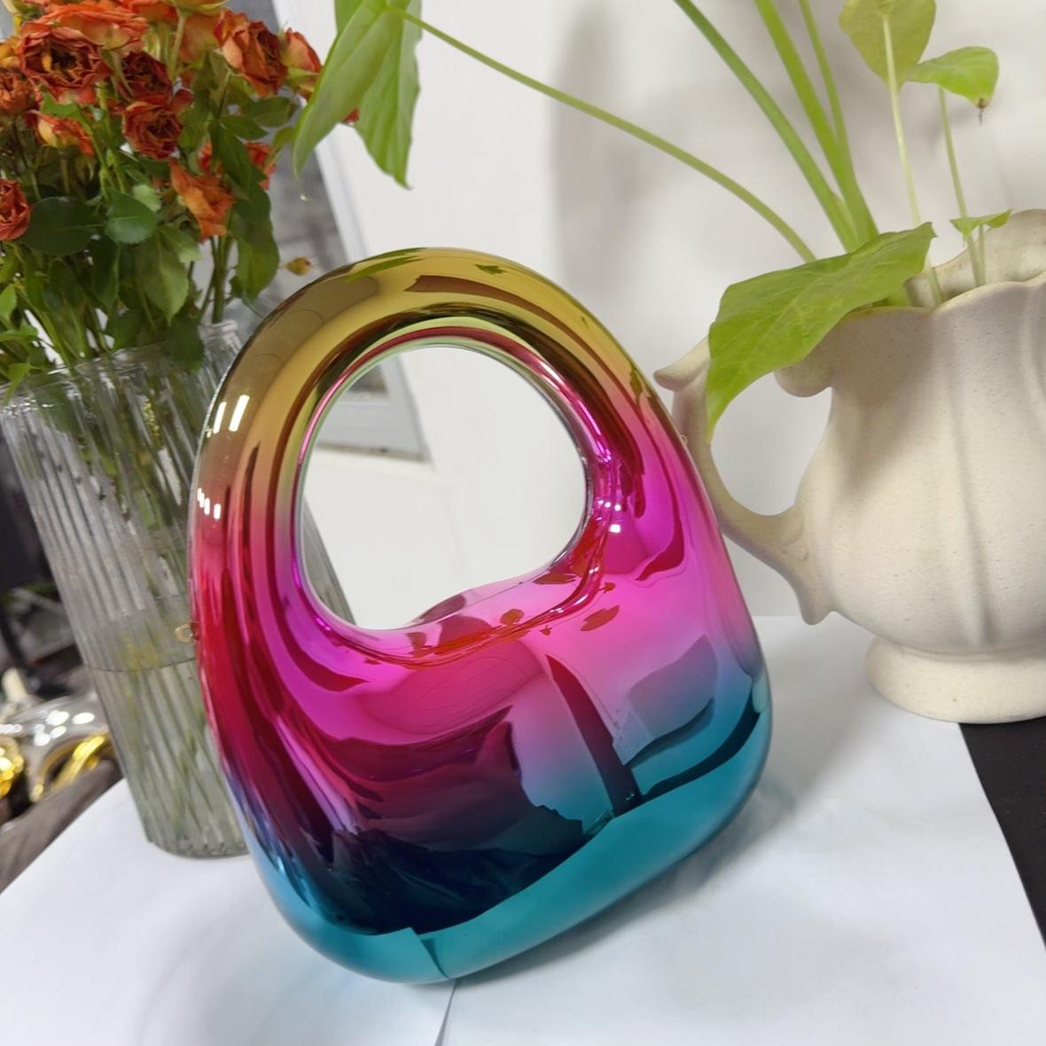 Clutch Purse Acrylic Dinner Bag Even Bag Party Decoration Evening Bag Evening Purse Casual Versatile Chain Bag - SJB-DIAMOND ELITES
