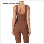 Women's Fashion Simple Solid Color Bodysuit - SJB-DIAMOND ELITES