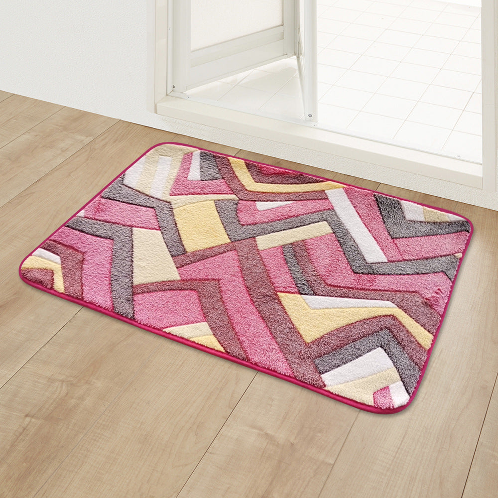 Door Kitchen Absorbent Carpet Bathroom Non-slip Floor Mat Pi-Mart