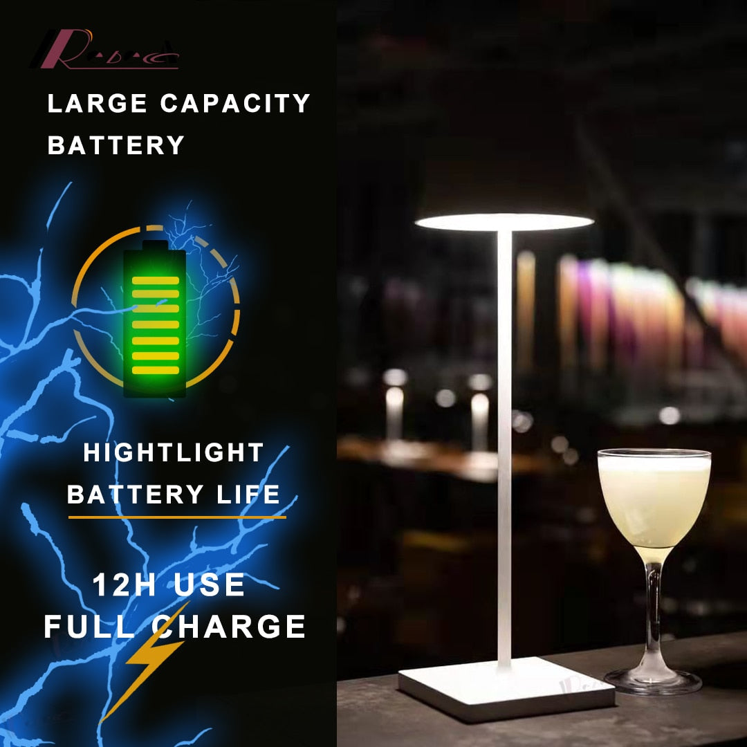 Rechargeable Waterproof Table Lamp - SJB-DIAMOND ELITES