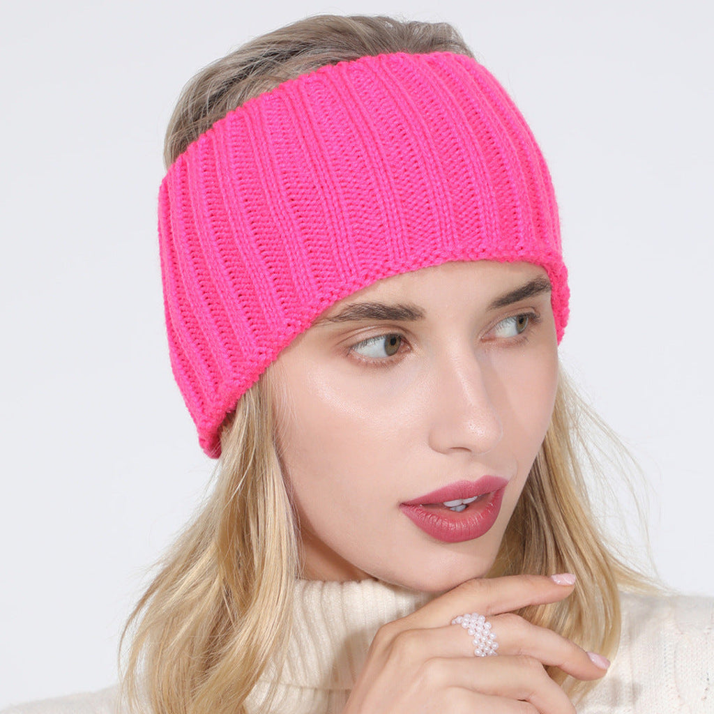 Knitted Hairband Ladies Air Top Ponytail Pi-Mart