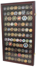 Large Military Challenge Coin Display Case Cabinet Rack Holder The Military Gift Store