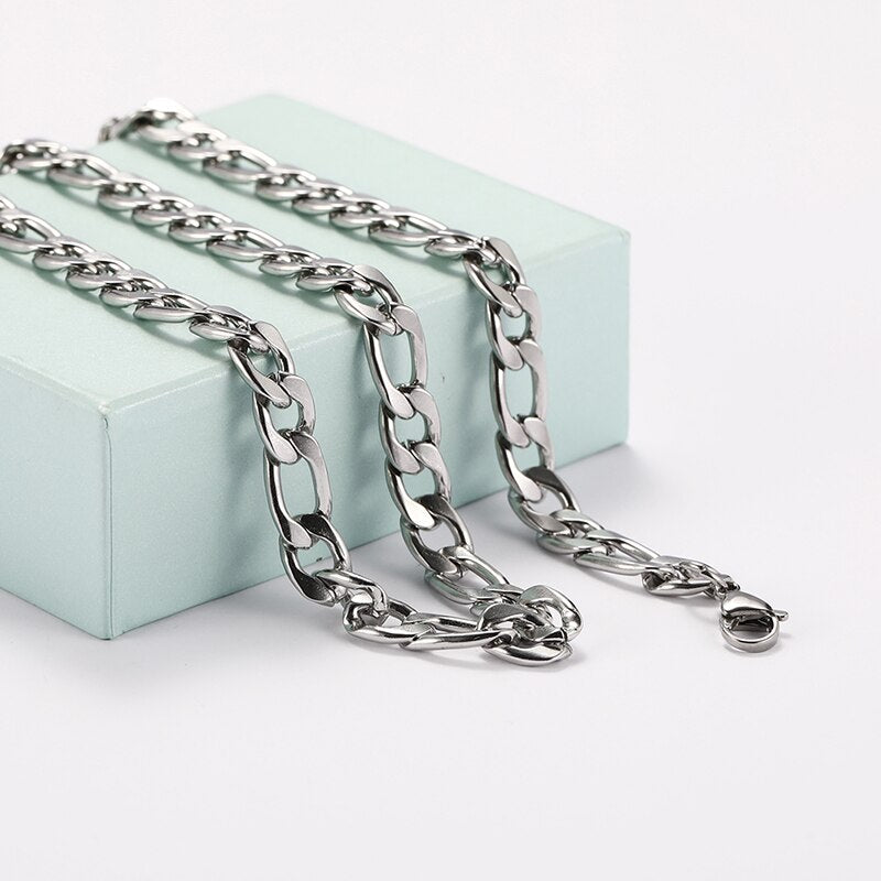Men's Curb Cuban Chain Necklace Pi-Mart
