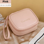 Portable PU Makeup Bags – Small Cream Lipstick Envelope Carry Cosmetic Bag for Students, Ideal for Sanitary Napkin and Small Storage Essentials - SJB-DIAMOND ELITES