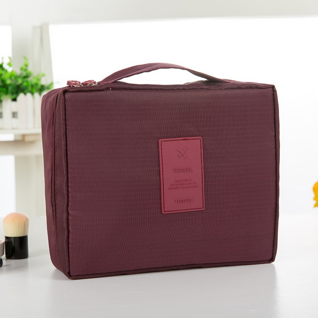 Cosmetic Bags,Cosmetic bag portable, travel storage bag, portable double-layer women's travel bag, men's travel toilet bag - SJB-DIAMOND ELITES