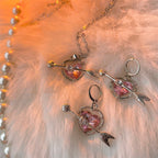 Cupid Heart Necklace and Earrings Pi-Mart