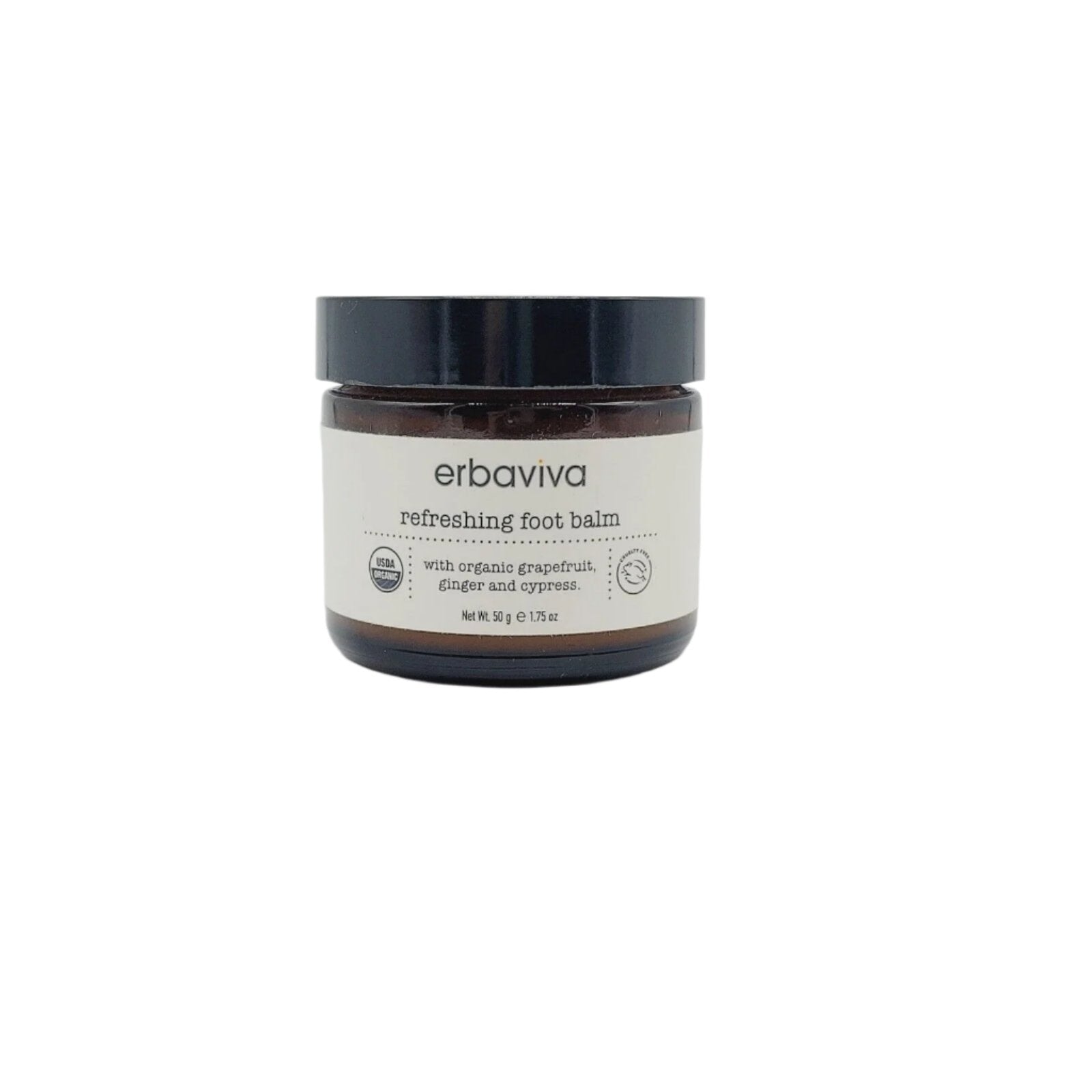Erbaviva Refreshing Foot Balm 1.75oz - Missing Box This is Beauty US