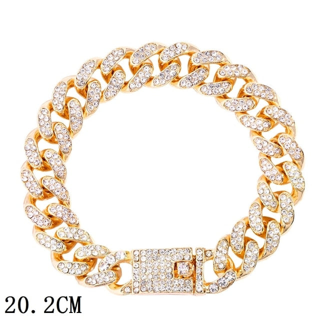 Iced Out Chain Bracelet Pi-Mart