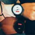 Korean Vintage Couple Watches with Large Dial