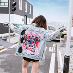 Graffiti Denim Jacket Pi-Mart