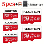 [10pcs High Speed TF Card] KOOTION 10pcs/5pcs 64GB 32GB 512MB High Speed UHS-I C10 U1 TF Memory Card with SD Adapter | Mini SDXC Card for Smartphone Tablet Laptop Action Camera Dash Cam Drone Game Console Lootquake LLC