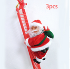 Santa Claus Climbing Ladder Electric Santa Claus Climbing Ladder Pi-Mart