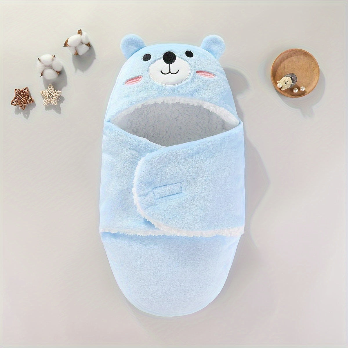 Cute Wrap, Flannel Thickened Soft Swaddling Blanket, Soft Sleeping Bag, Great Christmas Halloween Thanksgiving Day Gift, New Year's Gift, Valentine's Day Gift Lootquake LLC