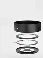 Multi Layer Rotating Spice Storage Rack For Kitchen Countertops Pi-Mart